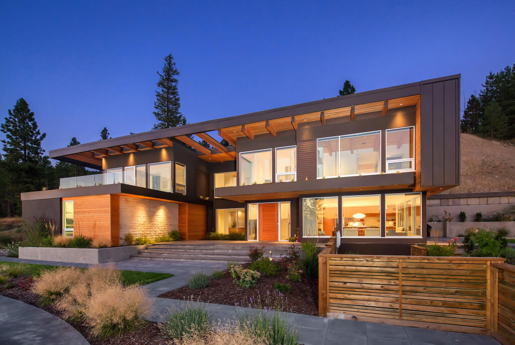 Дома компании а. Сборный дом. Сборная вилла. Home in Canada. Eco House in Canada.